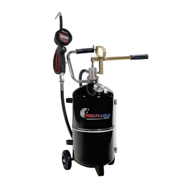 Oil Dispenser - Manual System - 6.3 gal Capacity - with Digital Control Handle