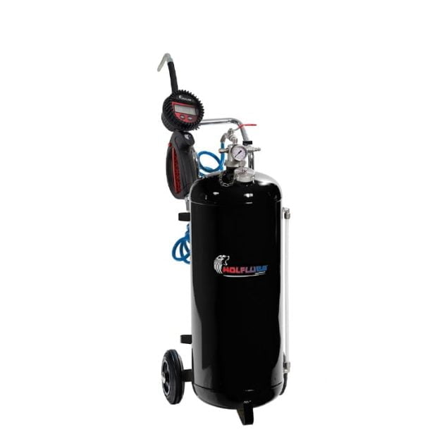 Oil Dispenser Unit - Portable - 13.2 gal Capacity - with Digital Control Handle