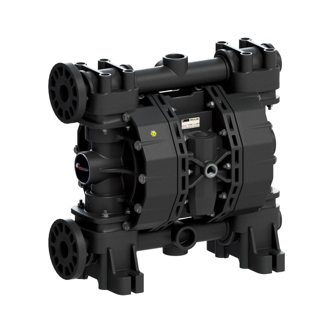 Diaphragm Pump - Polypropylene - 1.1/2'' - For Water and DEF - Free Flow Rate 145 gpm